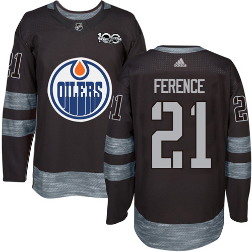 Edmonton Oilers No21 Andrew Ference Purple Fights Cancer Jersey